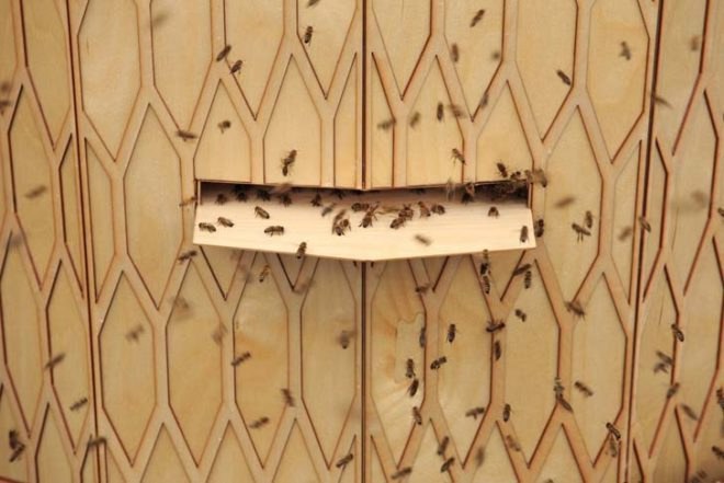 green design, eco design, sustainable design, Snohetta, urban beekeeping, Vulkan Beehives, The Vulkan Project Oslo
