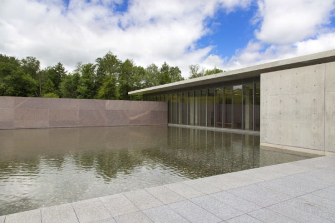 The Clark Center, Ando Tadao, Gensler, Water Issues, reed hilderbrand, selldorf architects, rainwater collection, eco museum