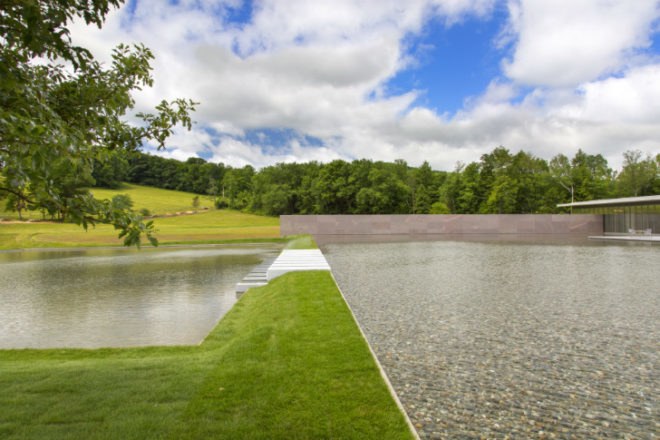 The Clark Center, Ando Tadao, Gensler, Water Issues, reed hilderbrand, selldorf architects, rainwater collection, eco museum
