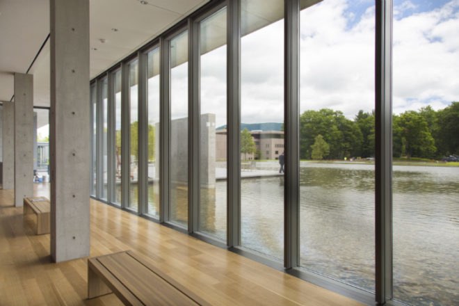 The Clark Center, Ando Tadao, Gensler, Water Issues, reed hilderbrand, selldorf architects, rainwater collection, eco museum