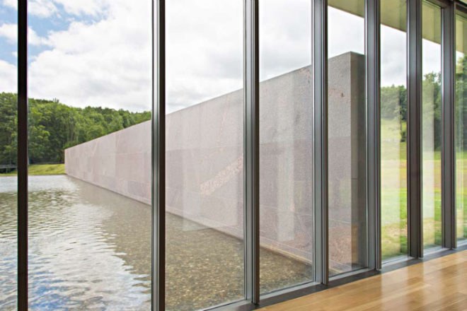 The Clark Center, Ando Tadao, Gensler, Water Issues, reed hilderbrand, selldorf architects, rainwater collection, eco museum