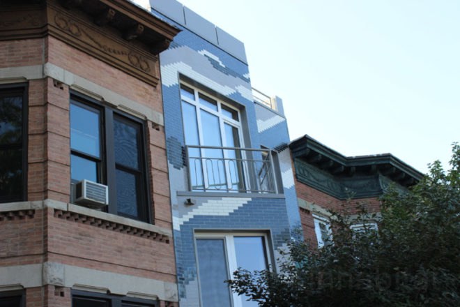Architect Thomas Paino, Climate Change Row House, architecture, sustainable design, solar energy, LED lighting, resilient design, Queens passive house, passive design, Long Island architecture