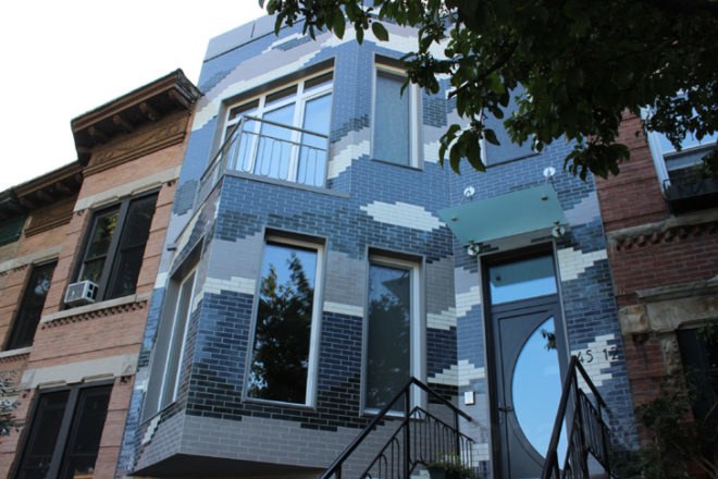 Architect Thomas Paino, Climate Change Row House, architecture, sustainable design, solar energy, LED lighting, resilient design, Queens passive house, passive design, Long Island architecture