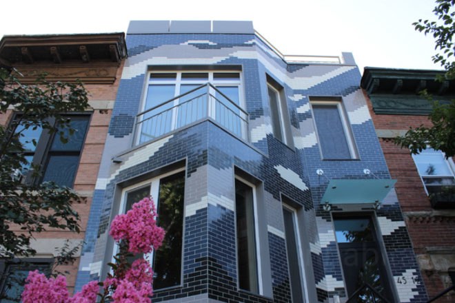 Architect Thomas Paino, Climate Change Row House, architecture, sustainable design, solar energy, LED lighting, resilient design, Queens passive house, passive design, Long Island architecture