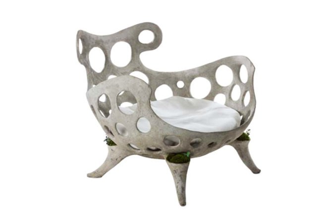 Opiary, opiary, furniture, terraformed furniture, plant furniture, plants, ferrocement, green cement, outdoor furniture, indoor furniture, indoor plants, green furniture, NY Now