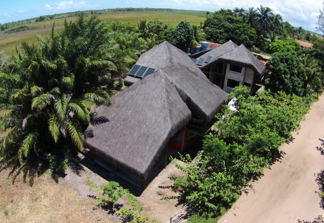 Eco house, Casa dos Cajueiros, Casa dos Cajueiros brazil, origami eco residence brazil, green building, Renato peron, sustainable material, eucalyptus wood, Brazilian architecture, solar