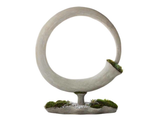 Opiary, opiary, furniture, terraformed furniture, plant furniture, plants, ferrocement, green cement, outdoor furniture, indoor furniture, indoor plants, green furniture, NY Now