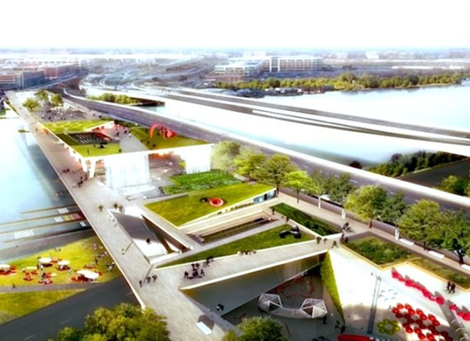 11th street bridge park, high line, elevated park, washington dc elevated park, dc elevated park, OLIN, OMA, Balmori Associates, NEXT Architects, Wallace Roberts & Todd, Magnusson Klemencic Associates, Stoss Landscape Urbanism, Höweler + Yoon Architecture,