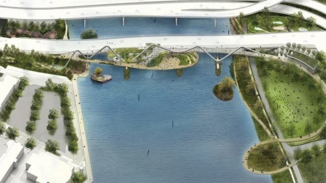 11th street bridge park, high line, elevated park, washington dc elevated park, dc elevated park, OLIN, OMA, Balmori Associates, NEXT Architects, Wallace Roberts & Todd, Magnusson Klemencic Associates, Stoss Landscape Urbanism, Höweler + Yoon Architecture,