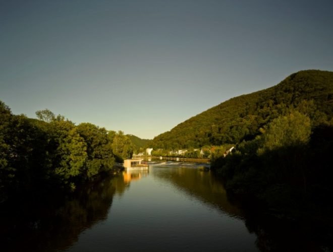 4a Architekten, Emser Sauna, floating sauna, architecture, Emser Thermal Spa, river Lahn, German saunas, sauna architecture, spa design, floating architecture, floating structure, river structures