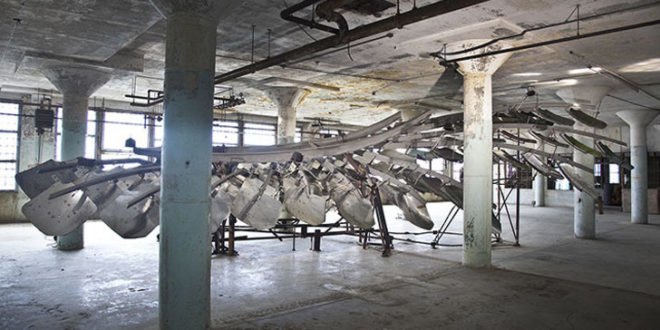 Ai Weiwei, art installation, Alcatraz, prison design, recycled materials art, reused materials, solar cookers, Tibet, Alcatraz art,, political art, Chinese artists, Chinese art