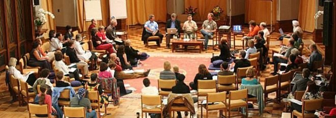 climate building and behavior symposium, the garrison institute, garrison new york, green building, human behavior, energy consumption, jones lang lasalle, sharon salzberg, oberlin college