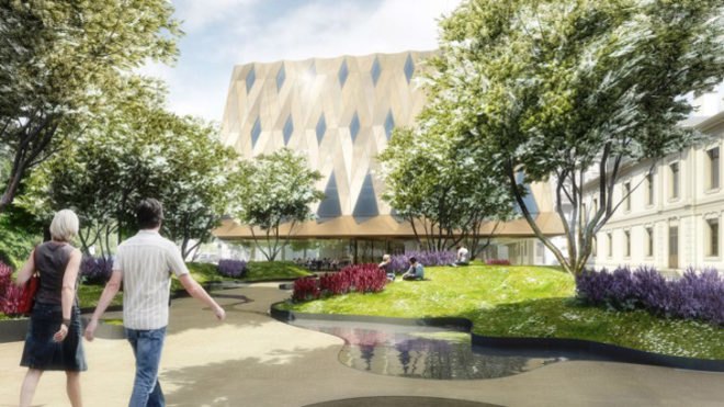 Geneva Ethnography Museum, Zurch-based architects, Graber Pulver Architekten, MEG Geneve, green renovation, museum design, museum facade, facade design, exhibition spaces, underground museums, Hager landscape, landscape architecture