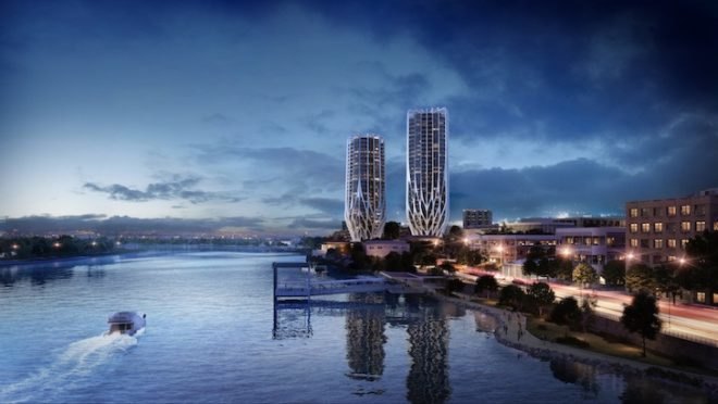 zaha hadid, zaha hadid architects, brisbane, grace on coronation, sunland group, toowong, australia, australian architecture, neo-futuristic architecture, sahba abedian, residential towers