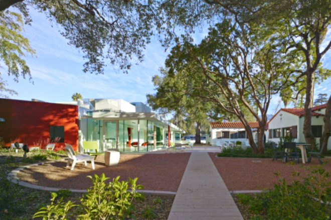Keck Institute for Space Studies, Lehrer Architects, caltech, leed platinum, daylighting, eco university, pasadena, california institute of technology