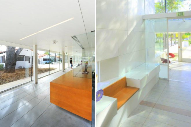Keck Institute for Space Studies, Lehrer Architects, caltech, leed platinum, daylighting, eco university, pasadena, california institute of technology
