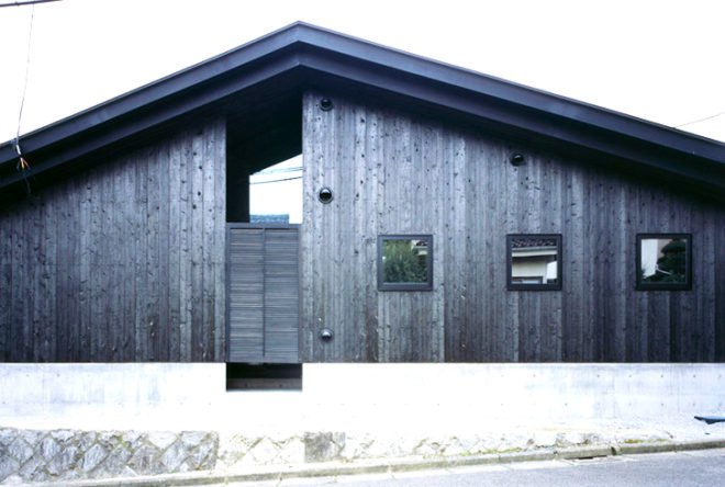 Naruse House, MDS Tokyo, Tokyo, cedar home, cedar, wooden architecture, Japanese architecture, Japanese architects, natural building materials, charred cedar