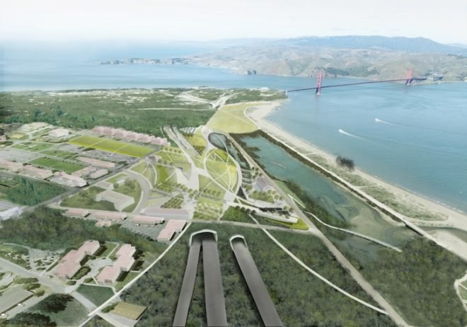 Landscape architecture, new presidio parklands, san Francisco, crissy field, doyle drive, cmg landscape architecture, james corner field operations, olin, snohetta, west8, golden gate national parks conservancy, presidio