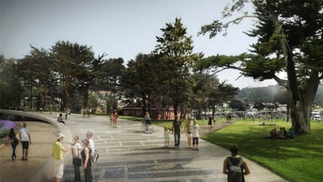Landscape architecture, new presidio parklands, san Francisco, crissy field, doyle drive, cmg landscape architecture, james corner field operations, olin, snohetta, west8, golden gate national parks conservancy, presidio
