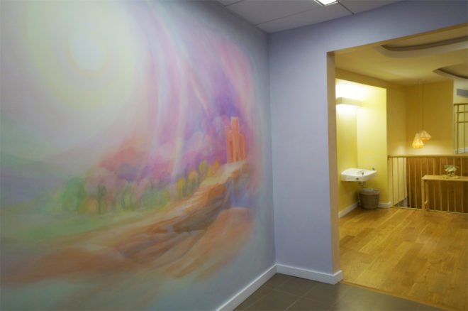Waldorf Lazur Painting, Waldorf School, Steiner School, New Amsterdam School, 62 Avenue B, New York City Waldorf School, Manhattan Waldorf School, East Village Waldorf School, Waldorf School design