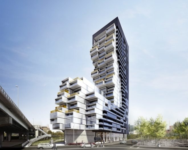 Graham Hill, Lifeedited, Toronto, LEED Gold, cube within a cube, transformable space, multifunctional space, transformable living unit, space maximizing, rc3, river city 3, Saucier + Perrotte, urban capital, smart house, graham hill collection