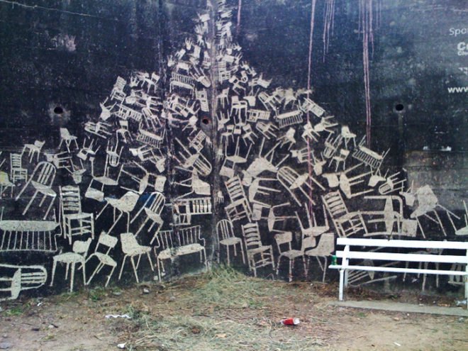 Reverse graffiti, reverse graffiti art, dirt graffiti, grime graffiti, clean graffiti, graffiti, Moose (Paul Curtis), Alexandre Orion, Drin Cortes, Ruth Feeney, and Tarryn Raffan, urban graffiti, urban art, graffiti artist, street art, street artist, street artists