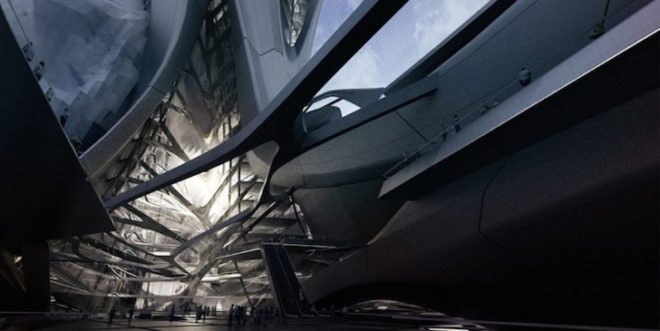 Transformable Antarctic Research Facility, Zaha Hadid, Vienna architecture student, architecture student, student work, research station, Antarctica, transformable architecture, environmental tourism, transportation hub, harsh weather