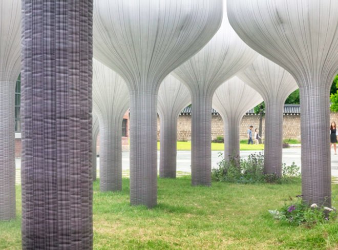 Moon Ji Bang, inflatable mushrooms, Shinseon Play, National Museum of Modern and Contemporary Art,