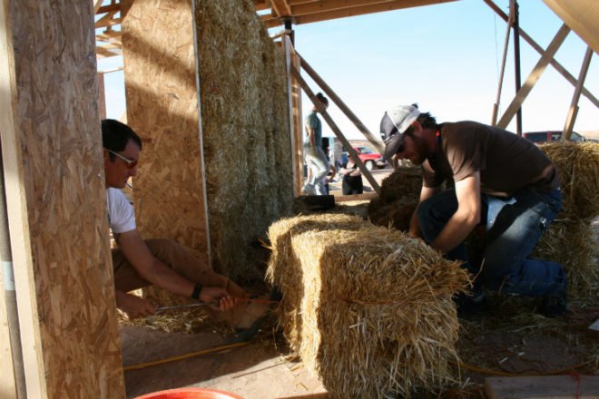 Skow Residence, Design Build Bluff, Colorado Building Workshop, student project, desert architecture, university of colorado denver, green home, straw bale home