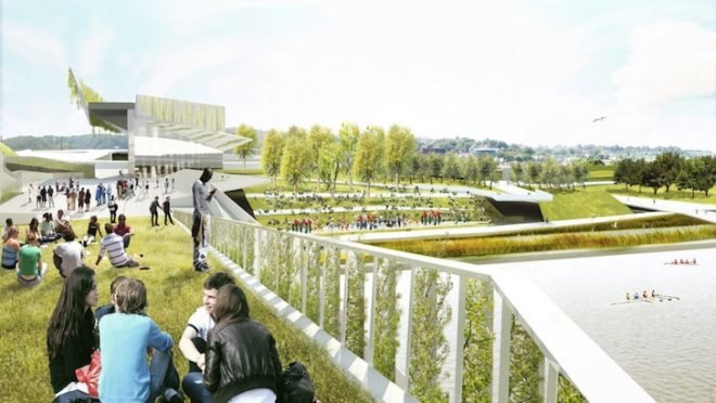 11th street bridge park, high line, elevated park, washington dc elevated park, dc elevated park, OLIN, OMA, Balmori Associates, NEXT Architects, Wallace Roberts & Todd, Magnusson Klemencic Associates, Stoss Landscape Urbanism, Höweler + Yoon Architecture,