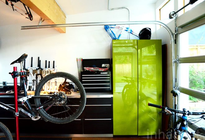 Studio Shed, Jeremy Horgan-Kobelski, Heather Irmiger, prefab shed, prefab design, Boulder, Colorado, Olympic mountain bikers, cycling couple, cycling, green design, sustainable design, eco-design, FSC-certified lumber, solar shed, green shed, backyard shed, stylish shed, prefab shed design,