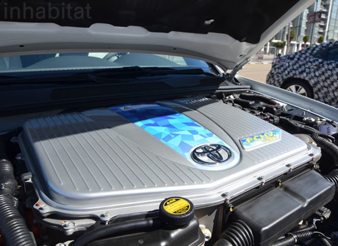 Toyota FCV, Toyota Fuel Cell Vehicle, 2015 Toyota FCV, 2015 Toyota Fuel Cell Vehicle, Toyota hydrogen vehicle, Toyota hydrogen vehicle, hydrogen car, green transportation, sustainable transportation, green car, electric car, electric vehicle, hydrogen electric vehicle, sustainable design, green design, Toyota FCHV-adv, first hydrogen car, first hydrogen vehicle