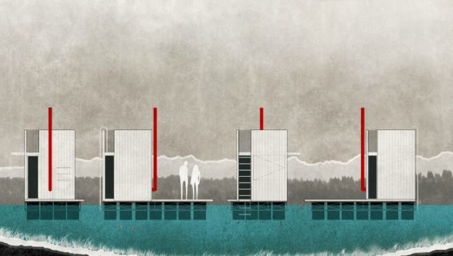 Floating Sauna, goCstudio, wa_sauna, wood-fired sauna, sauna kickstarter campaign, Jon Gentry, Aimée O'Carroll, seattle saunas, seattle architecture, seattle kickstarter campaigns