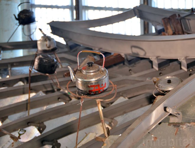 Ai Weiwei, art installation, Alcatraz, prison design, recycled materials art, reused materials, solar cookers, Tibet, Alcatraz art,, political art, Chinese artists, Chinese art
