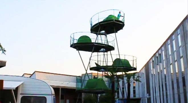 Urban camping, urban campgrounds, urban activities, urban travel, 5 level camping, 5 tier camping, camping platform, interior exterior architects camping, iea camping platform, city camping, extreme camping, extreme city camping, extreme urban camping, 5 platform camping, platform camping, city camping, eco travel, affordable travel