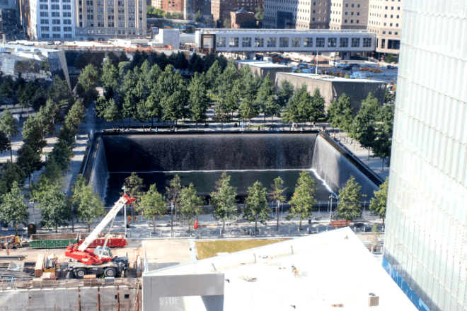 cadillac, drivenbydesign, nyc design, nyc architecture, world trade center site, ground zero, 9/11 Memorial, WTC Memorial, World Trade Center Memorial, Michael Arad