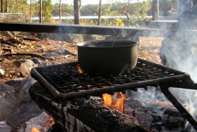 recipe, cooking, camping, grill, campfire, dessert, fire, fall, cozy, autumn, how-to