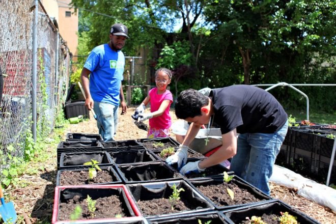 Make-A-Wish Foundation, nyrp, new york restoration project, bathgate garden, nyc volunteer opportunities