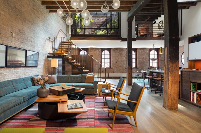 new york architecture, dwell on design, home tours, nyc interior design, green renovations, eco interiors, bring nature indoors, eco-friendly apartment design, new york city apartments, andrew franz, tribeca real estate, building restorations, adaptive reuse