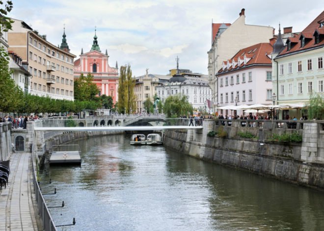 green design, eco design, sustainable design, Ljubljana, Ribja brv Footbridge, Arhitektura d.o.o., foot bridge Slovenia, Joze Plecnik