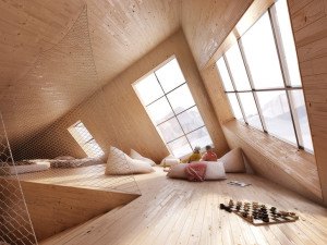 Atelier 8000, Kežmarská Chata, Kežmarská Hut, ski resort, ski retreat, Slovakia architecture, harsh climate, extreme weather, passive house, solar energy, photovoltaics, energy-efficient house, aluminium facade, facade design