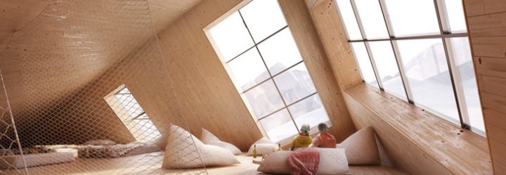 Atelier 8000, Kežmarská Chata, Kežmarská Hut, ski resort, ski retreat, Slovakia architecture, harsh climate, extreme weather, passive house, solar energy, photovoltaics, energy-efficient house, aluminium facade, facade design