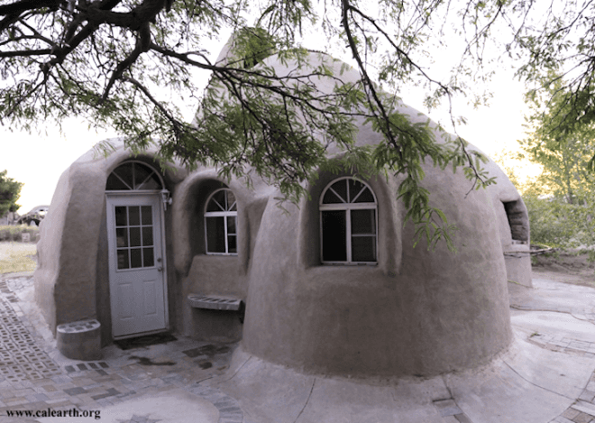 CalEarth, Superadobe, disaster proof home, earth construction, earth building, green building, Iranian architect, buildings fit for space, green design, DIY architecture, DIY home, California, green building course, RUMI, Mojave Desert, eco dome, moon cocoon, earth one, emergency shelter, materials of war, green building materials, sustainable building materials