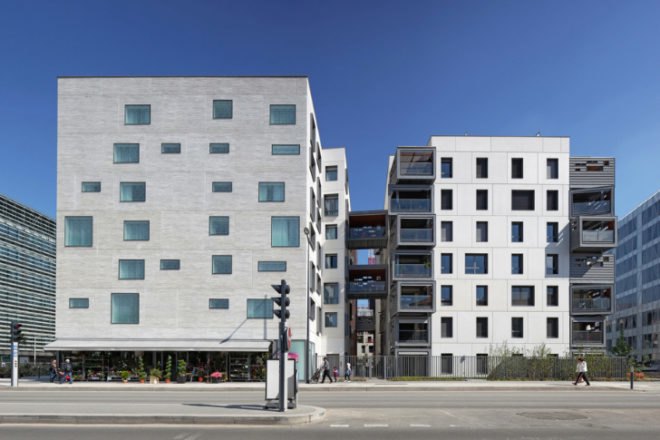 Carre Seine, Pietri Architectes, Issy-les-Moulineaux, eco apartments, energy efficient apartments, eco development, paris, france