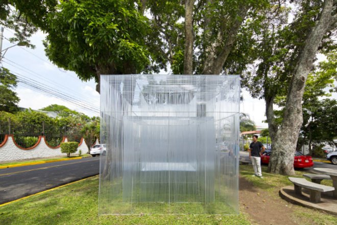 Cascade of Light, BenjaminGarciaSaxe, universidad veritas, student project, costa rica, eco pavilion,