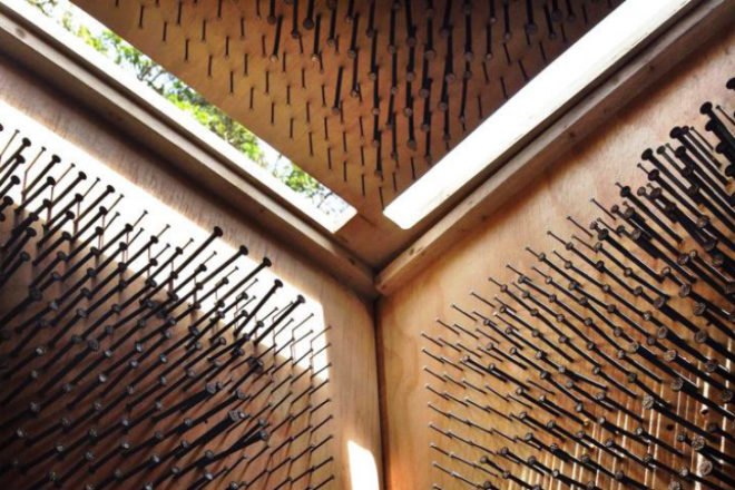 hidden flashes, BenjaminGarciaSaxe, universidad veritas, student project, costa rica, eco pavilion,