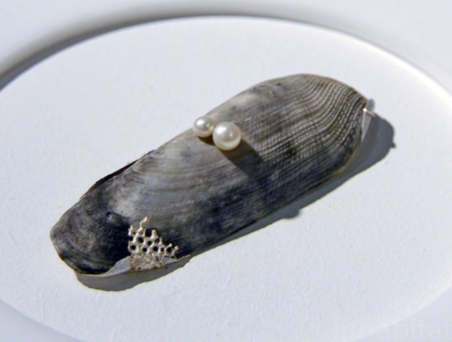 Hydrophobia, Shell Earring, 21-12, 15 young designers, Biennale Interieur, Design Platform Flanders, Design Parcours, Belgium, Flanders, Flemish Designers, Belgian Designers, Ventura Interieur, Kortrijk, interior design, green design, sustainable design, green interiors