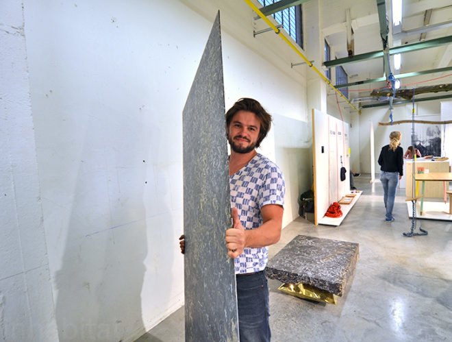 In Vein Table, Ben Storms, 15 young designers, Biennale Interieur, Design Platform Flanders, Design Parcours, Belgium, Flanders, Flemish Designers, Belgian Designers, Ventura Interieur, Kortrijk, interior design, green design, sustainable design, green interiors