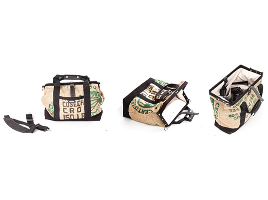 Vinylizer, Vinylizer Malemaker, Upcycled bags, recycled bags, Vinylizer bags, Vinylizer urban bags, Vinylizer Kickstarter, Vinylizer urban commute, urban bags, male bags, green travel, green bags, coffee bags, recycled coffee bags, upcycled coffee bags
