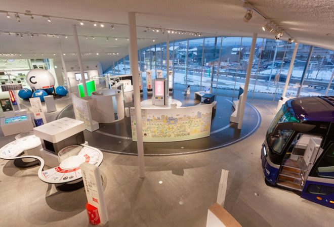 Urban Architecture Office, Mari Ito, Science Hills Komatsu, green museum, science museum, Japan, Japanese architecture, greenm roof, curvy building, rolling roof